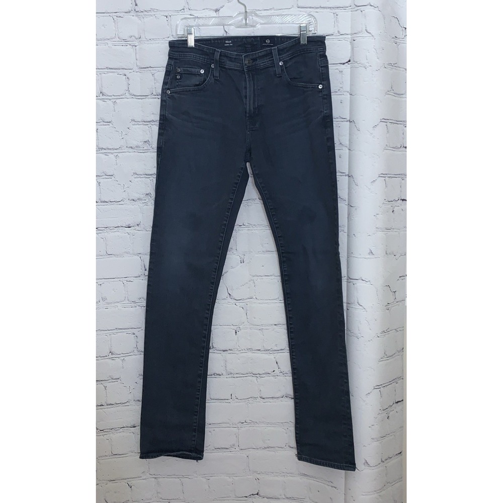 AG Adriano Goldschmied Jeans Men's 31x34 The Tellis Modern Slim Blue Denim